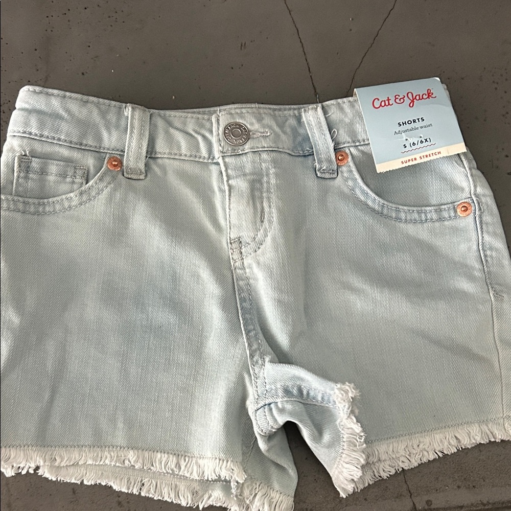 Cat & Jack Light Wash Jean Shorts